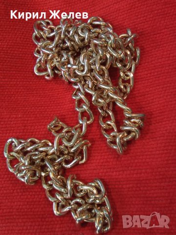 ЗЛАТИСТА КРАСИВА ВЕРИЖКА СИНДЖИРЧЕ ЛАНЕЦ КЮСТЕК 25198, снимка 3 - Колиета, медальони, синджири - 35193716