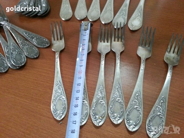 Руски прибори вилици мнц, снимка 4 - Антикварни и старинни предмети - 41557514