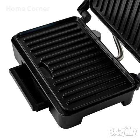 Сандвич преса Muhler MHT-889S – 850W, грил плочи с незалепващо покритие, снимка 3 - Тостери - 51202343