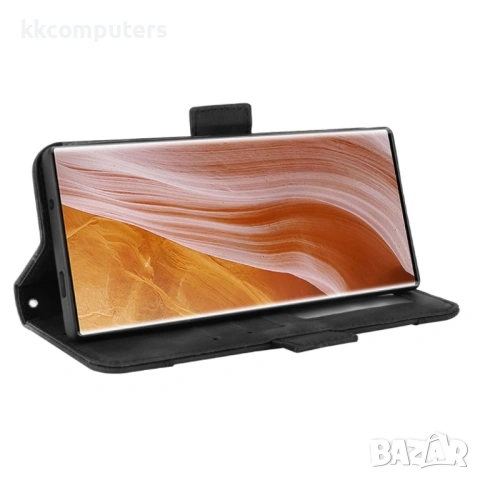 ZTE Axon 40 Ultra Wallet Калъф и Протектор, снимка 5 - Калъфи, кейсове - 53034291
