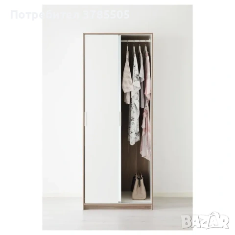 IKEA TRYSIL комплект - легло 160 х 200 + гардероб, снимка 16 - Спални и легла - 53560046