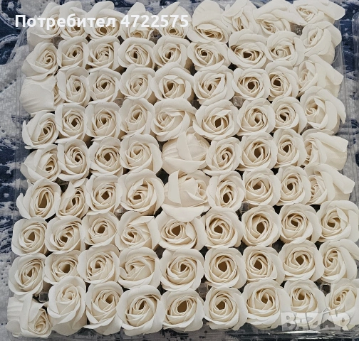 Сапунены рози. Рози от сапун, снимка 6 - Подаръци за жени - 53453151