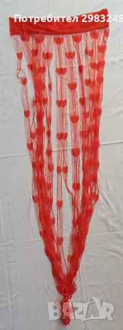 Перде със сърца