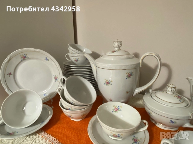 Винтидж порцелан Zeh Scherzer Bavaria (1945–1949 г.) , снимка 2 - Антикварни и старинни предмети - 52877016