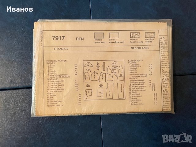 Стари немски списания и 1 българско за ръчна изработка и ръкоделия със схеми, снимка 7 - Списания и комикси - 35918322