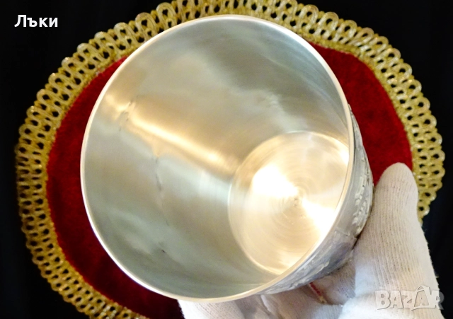 Калаена чаша,халба,Елен,Куче,ловни картини,350 мл. , снимка 5 - Антикварни и старинни предмети - 52216786