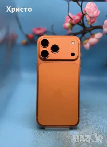 ГАРАНЦИОНЕН!!! Apple iPhone 17 Pro Max, 256GB, 5G, Cosmic Orange, снимка 4 - Apple iPhone - 56077629