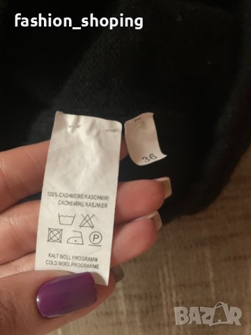 Кашмирен пуловер Nice Connection, снимка 9 - Блузи с дълъг ръкав и пуловери - 42702809