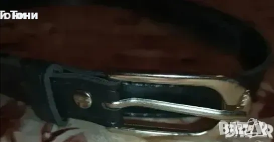 Нов Елегантен Дамски Колан Изцяло от Естествена Кожа 110см., снимка 5 - Колани - 53728707