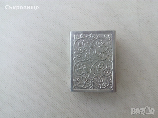 Антикварен метален кибритник СССР + подарък, снимка 3 - Антикварни и старинни предмети - 53608669