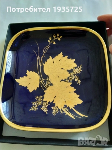 Старинен порцелан със злато Бавария , снимка 3 - Сервизи - 53228936