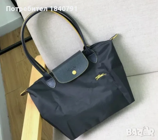 НОВА Longchamp Le Pliage – с етикети, М, дълги дръжки, снимка 12 - Чанти - 55797884