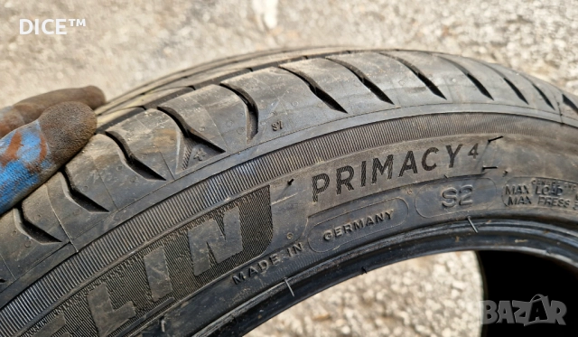 1бр 225/45/17 лятна гума Michelin Primacy 4. DOT 2024. Летни гуми Мишелин , снимка 5 - Гуми и джанти - 52651447