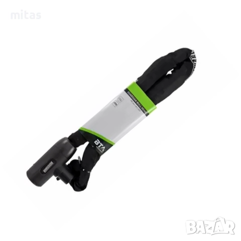 Заключващо устройство верига за велосипед с ключ WAG, 90см/6mm, снимка 4 - Аксесоари за велосипеди - 51951932