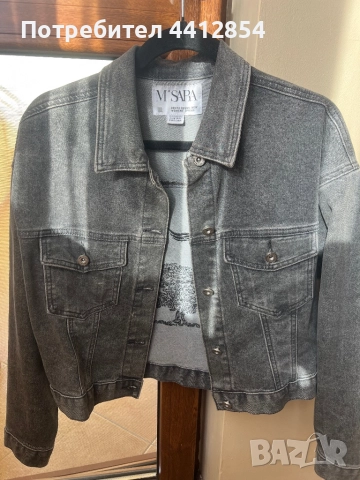 Есенно дънково сако