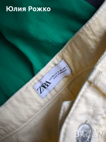 Дънкови шорти Zara , снимка 4 - Дънки - 49564401
