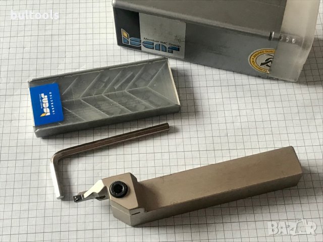 Нож със сменяеми пластини за челни канали HFHR - ISCAR