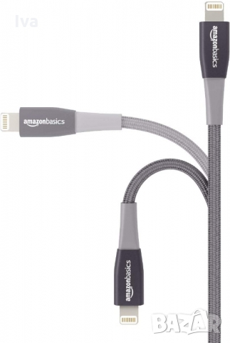 Нов Lightning-USB, MFI сертифициран кабел за айфон, iPhone, iPad 3м., снимка 2 - USB кабели - 36093380