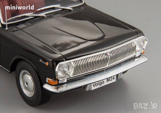 ГАЗ М24 Волга 1967 - мащаб 1:18 на Model Cars Group моделът е нов в кутия, снимка 8 - Колекции - 26737202