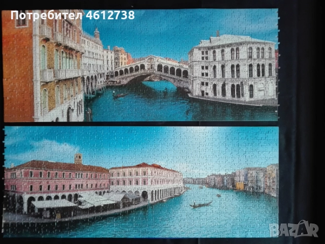 Панорамен пъзел Венеция - Clementoni  и други- игра за порастнали, снимка 4 - Пъзели - 51989153