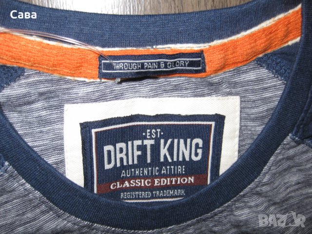 Тениски DRIFT KING, J.PAUL   мъжки,Л, снимка 2 - Тениски - 33923086