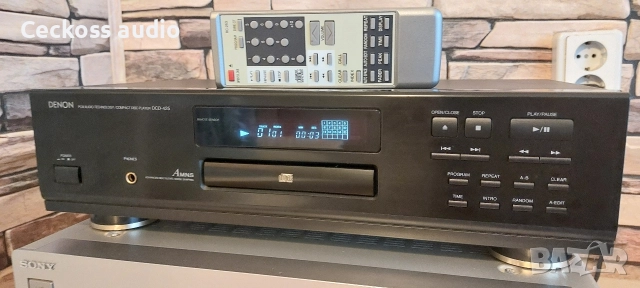 Сд плеър DENON DSD-425 с дистанционно , снимка 3 - Ресийвъри, усилватели, смесителни пултове - 52669141