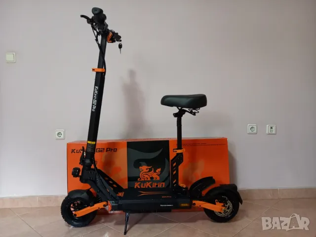 Електрически скутер/тротинетка със седалка KuKirin G2 PRO 600W 15AH, снимка 7 - Други спортове - 44277864