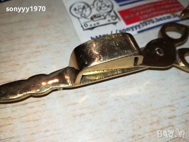 ножица за свещи мед/месинг 1007231343, снимка 13 - Антикварни и старинни предмети - 41505359
