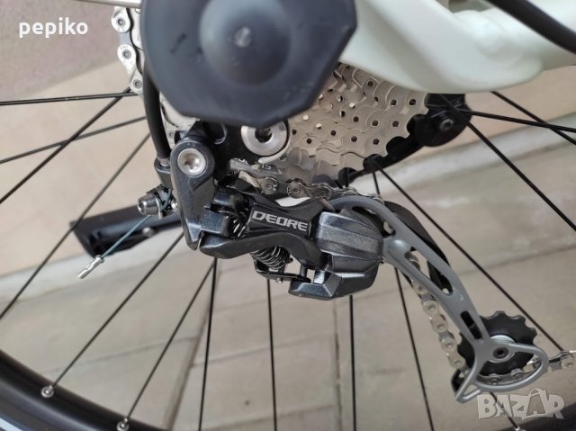 Продавам колела внос от Германия  градски спортен велосипед CROSS PROLOGO 28 цола диск DEORE, снимка 17 - Велосипеди - 35827513