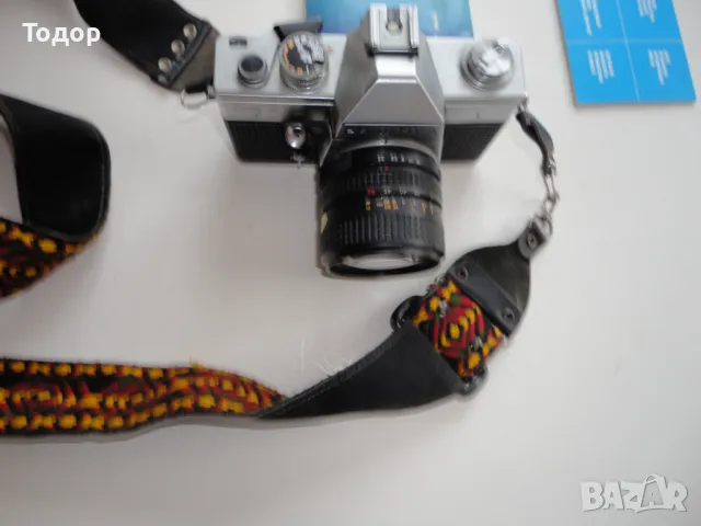 Фотоапарат Praktica с обектив , снимка 2 - Фотоапарати - 50255466