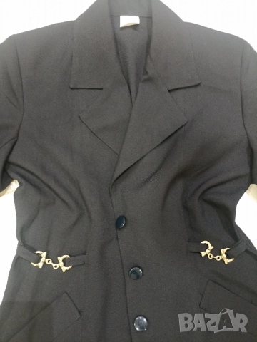 дамски сако със златисти елементи, снимка 4 - Сака - 52220077