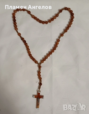 Малка молитвена броеница , снимка 3 - Антикварни и старинни предмети - 53729859