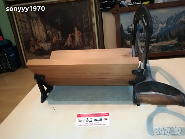 гилотина-профи нож със стоика-внос германия 2308210918, снимка 6 - Антикварни и старинни предмети - 33893146