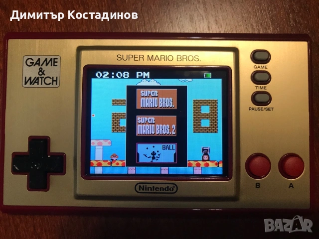 Nintendo game and watch, снимка 3 - Други игри и конзоли - 53283260