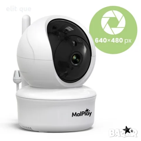 Електронен бебефон NannyEye Vision 5,0 инча, снимка 5 - Бебефони - 55726892