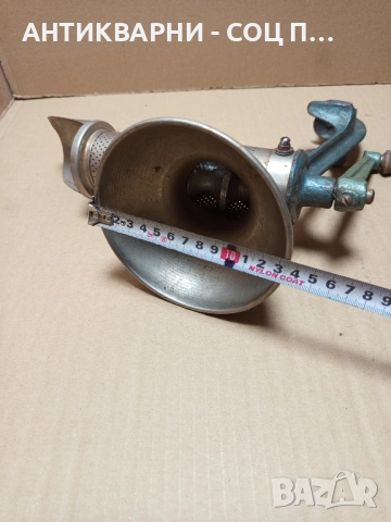 Соц Стара Ръчна Мелачка За Домати. , снимка 12 - Антикварни и старинни предмети - 51851502