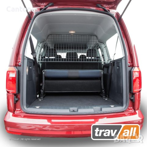 Преграда за товарно отделение на Caddy - Trav All, метална, пълен комплект, снимка 5 - Части - 44179675