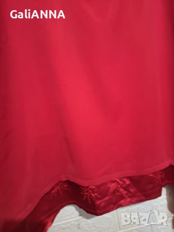 СТРАХОТНА НОВА РОКЛЯ С КАМЪНИ 4XL-5XL, снимка 4 - Рокли - 51241420