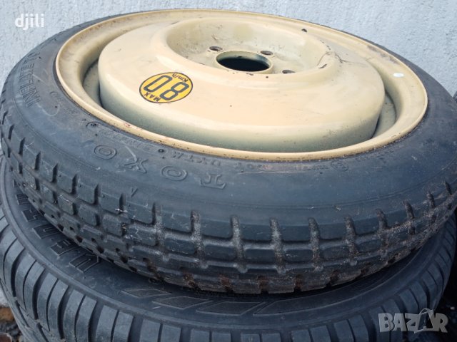 Резервна гума тип патерица 5х114.3 за японски автомобили-Mazda, Honda, Nissan и др. , снимка 2 - Гуми и джанти - 39371134