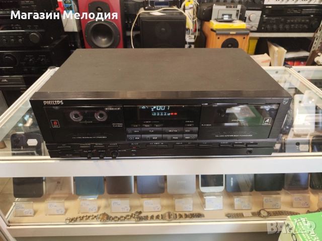 Касетен дек Philips FC670 Отлично техническо състояние, добър външен вид., снимка 2 - Декове - 51769951