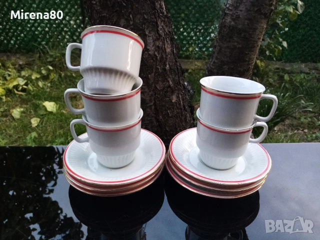 5 винтидж сета за кафе - Чехословакия !, снимка 2 - Сервизи - 52282094