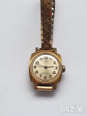 Дамски позлатен механичен часовник Timex, снимка 5 - Дамски - 40939760