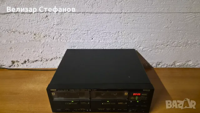 YAMAHA K-M77 NATURAL SOUND – ДВОЕН СТЕРЕО DECK, снимка 4 - Декове - 56313595