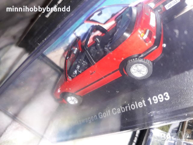 Volkswagen Golf 1.43 Cabriolet, снимка 15 - Колекции - 41375433