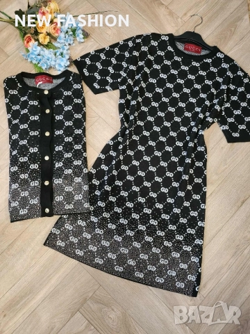 Дамски Комплекти - Плетиво ✨ Gucci , снимка 3 - Комплекти - 52098798