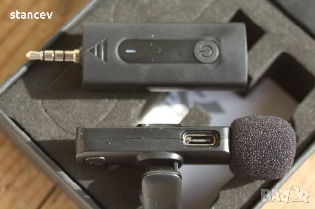 Блутут безжичен инфлуенсърски микрофон, снимка 8 - Микрофони - 42342369