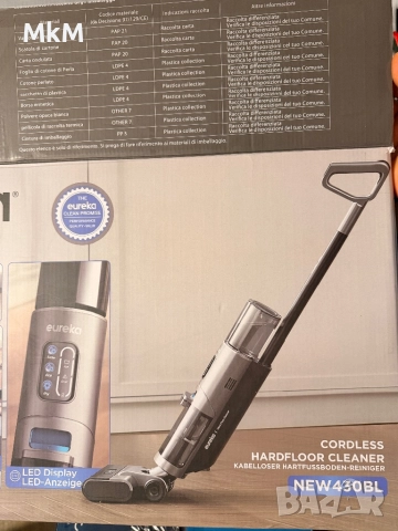 Eureka Rapidwash NEW430 Безжична прахосмукачка за мокро и сухо почистване, снимка 9 - Прахосмукачки - 52968144