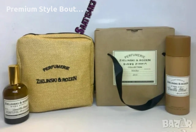 комплект парфюм, дезодорант,чанта и кутия zielinski rozen