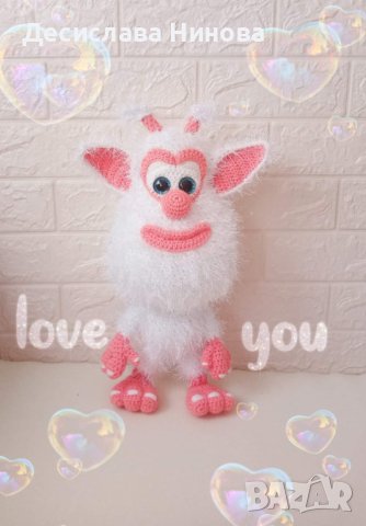 Буба-ръчна изработка-40см, снимка 6 - Плюшени играчки - 36919187