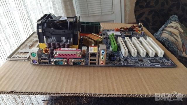 Дънна платка Gigabyte GA-8IPE1000 PRO-G REV:3.1 Socket 478 CPU+FAN+RAM